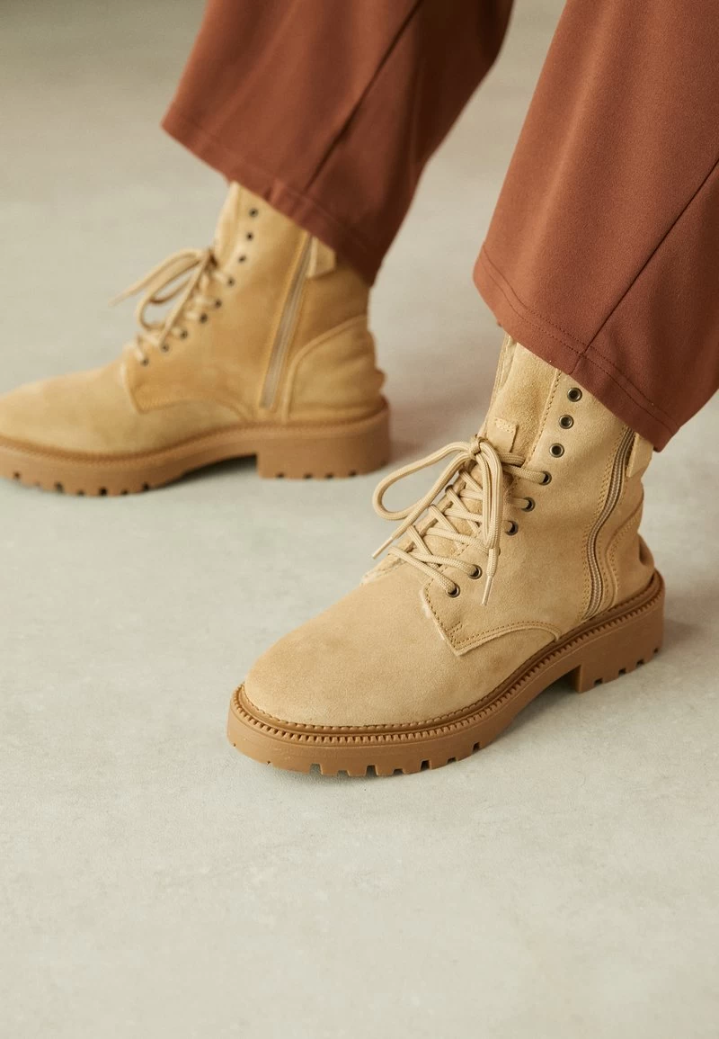 Anna Field Schnürstiefelette - Beige 3 Anna Field Schnürstiefelette - Beige – Bild 3