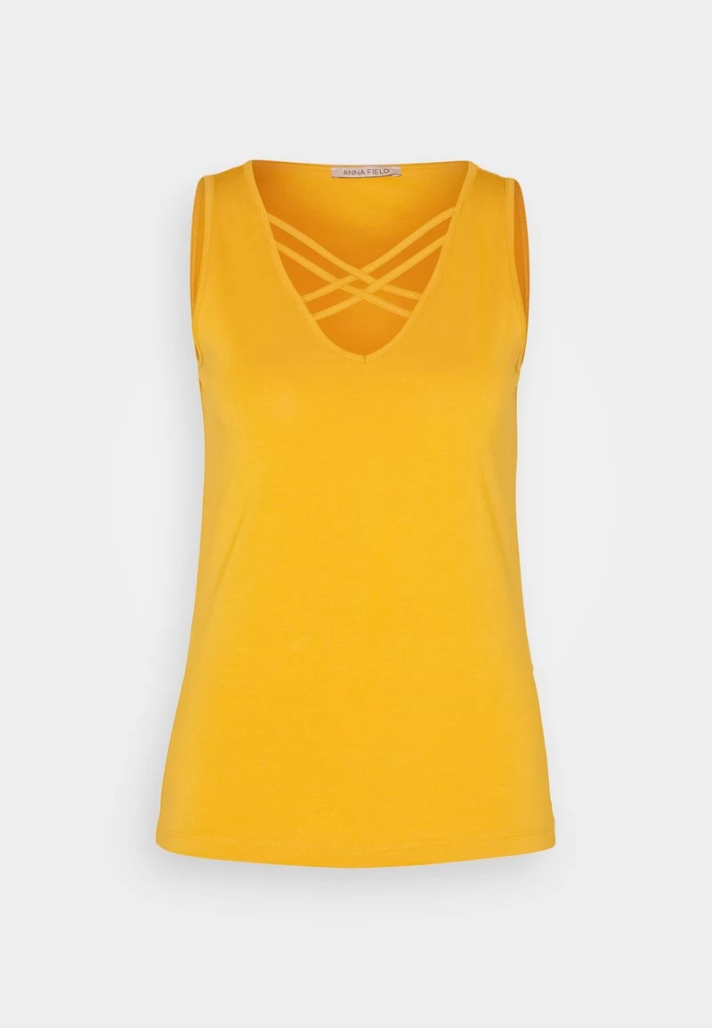 Anna Field Top - Dark Yellow 5 Anna Field Top - Dark Yellow – Bild 5