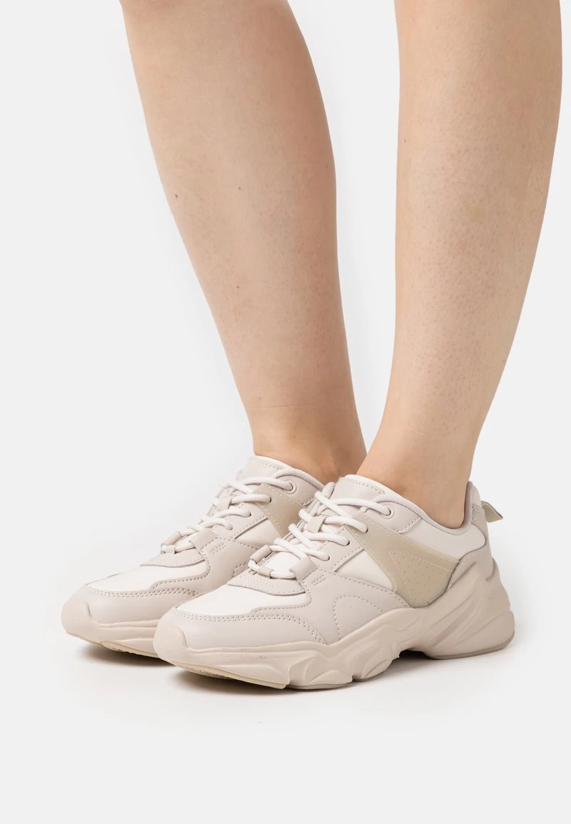 Anna Field LEATHER - Sneaker Low - Beige 1 Anna Field LEATHER - Sneaker Low - Beige