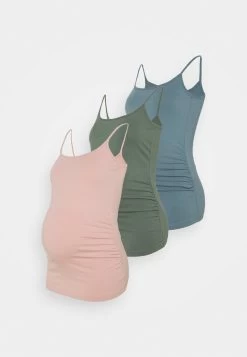 3 PACK - Top - Pink /green/teal