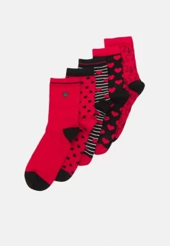 Anna Field 5 PACK - Socken - White/red 11 Anna Field 5 PACK - Socken - White/red -Anna Field 0a8c8665f4e94637999e74673bb5f32d