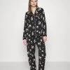 Anna Field SET - Pyjama - Black/offwhite