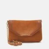 Anna Field LEATHER - Clutch - Cognac