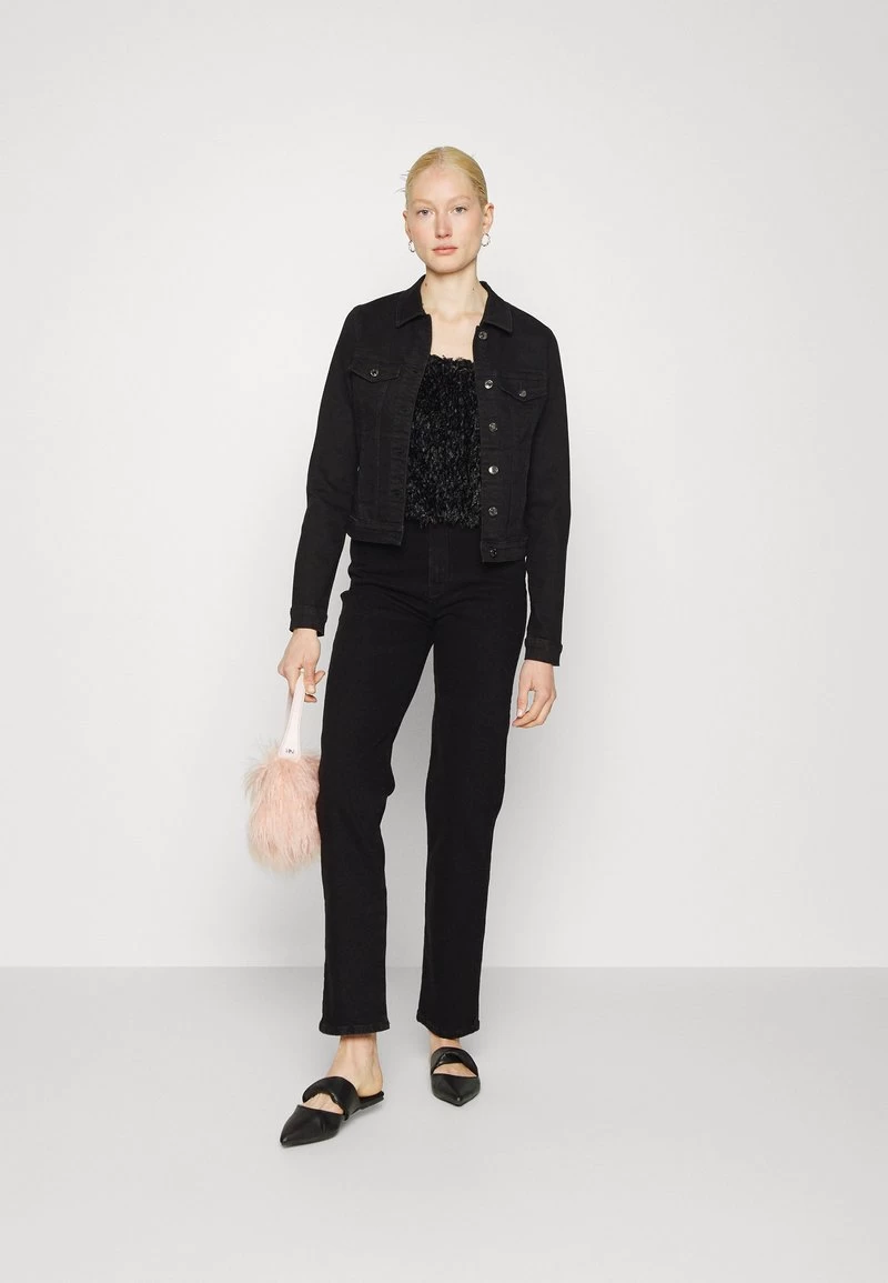 Jeans Straight Leg - Black Denim 2 Jeans Straight Leg - Black Denim – Bild 2