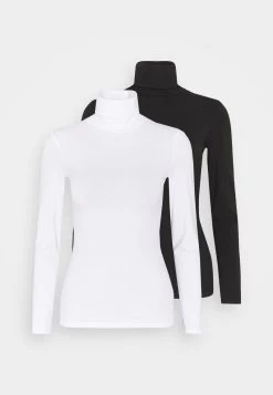 Anna Field 2 PACK - Langarmshirt - Black/white 9 Anna Field 2 PACK - Langarmshirt - Black/white -Anna Field 0fcff950906943e8a3b550c9d4c8162c