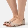 Anna Field LEATHER - Riemensandalette - Taupe