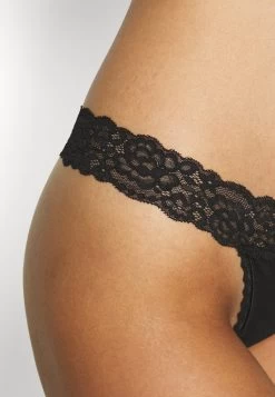 Anna Field 10PP COTTON AND LACE THONG - String - Black 10 Anna Field 10PP COTTON AND LACE THONG - String - Black -Anna Field 1e3643c56d2f40289953e14d52bb3ace