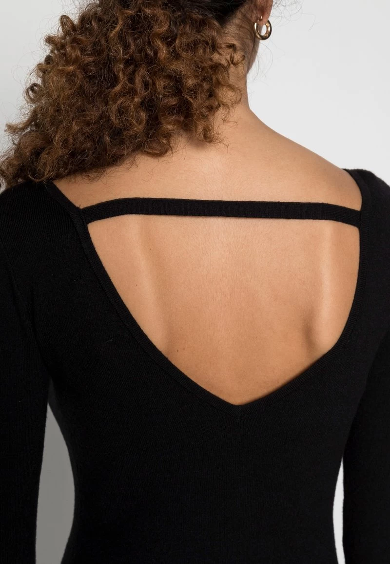 Anna Field OFFENER RÜCKEN BODYCON MINI STRICKKLEID - Etuikleid - Black 5 Anna Field OFFENER RÜCKEN BODYCON MINI STRICKKLEID - Etuikleid - Black – Bild 5