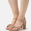 Anna Field LEATHER - Riemensandalette - Light Pink