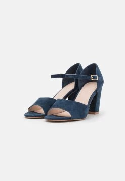 LEATHER - Riemensandalette - Dark Blue -Anna Field 1f747226434c4385a614c3b1375098f4
