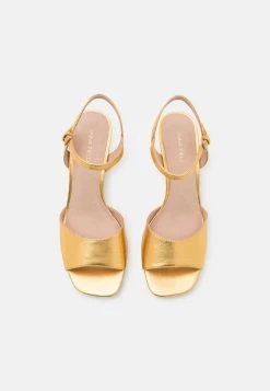 Anna Field LEATHER - Riemensandalette - Gold -Anna Field 23d090372ee7402aa0188137206862d8