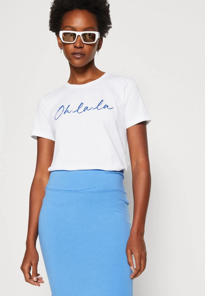 Anna Field T-Shirt Print - White 4 Anna Field T-Shirt Print - White – Bild 4