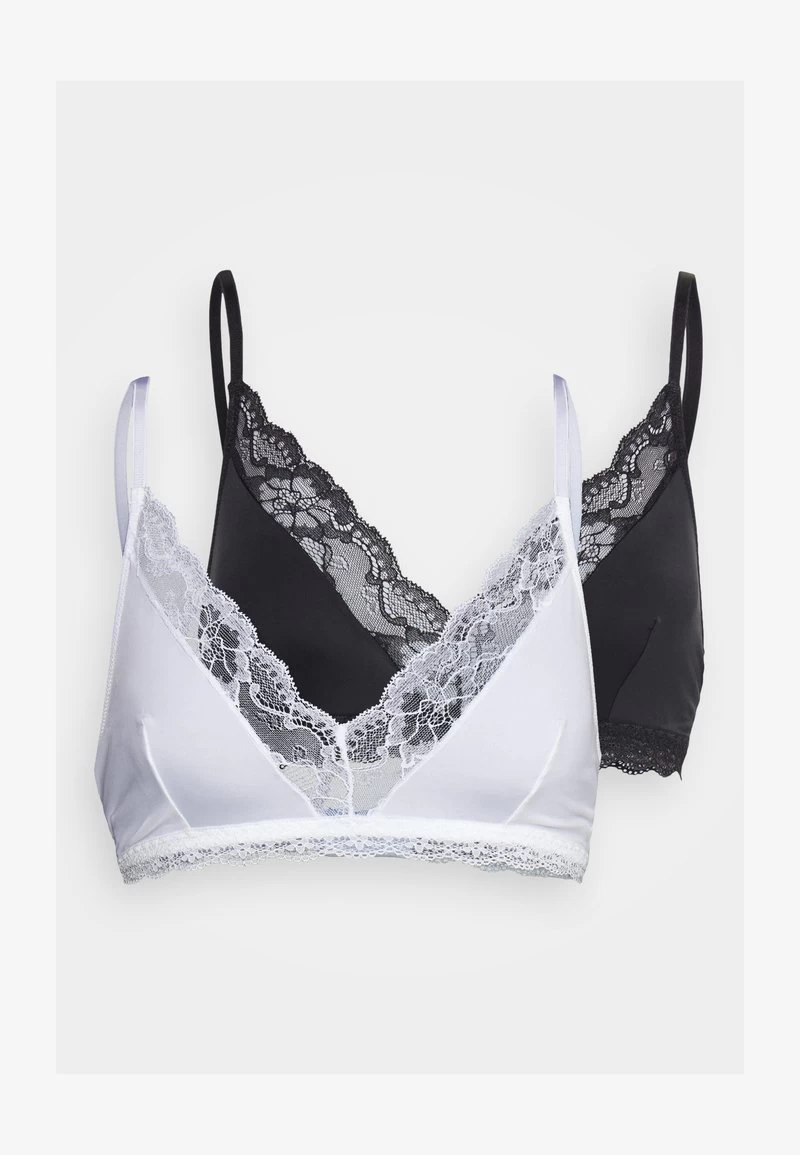 Anna Field 2 PACK - Triangel BH - Black/ White 5 Anna Field 2 PACK - Triangel BH - Black/ White – Bild 5