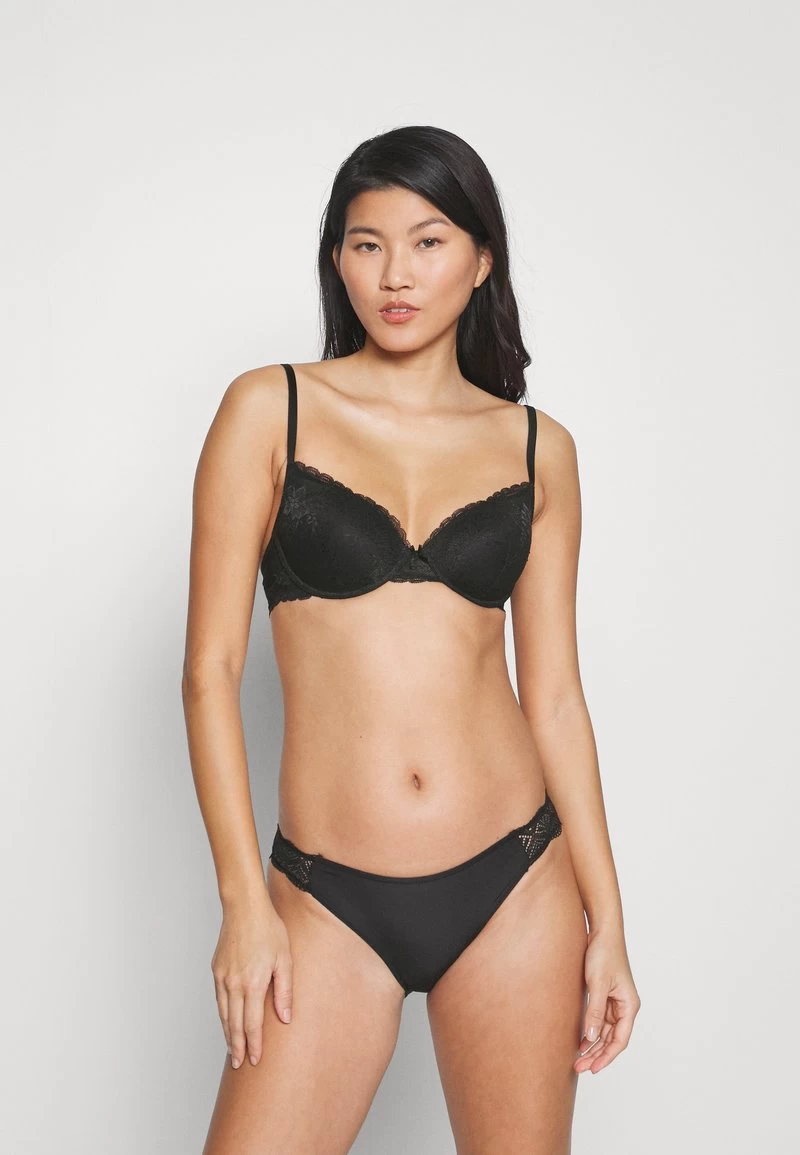 Anna Field 2 PACK - Bügel BH - Black/nude 1 Anna Field 2 PACK - Bügel BH - Black/nude