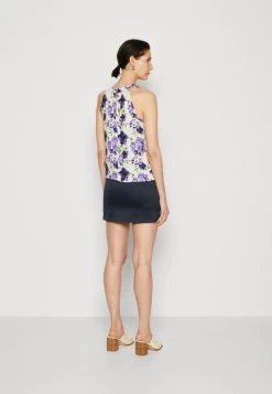 Anna Field Top - White/blue -Anna Field 2bc852d6bc2a41d5b45fe3cf210ad94e