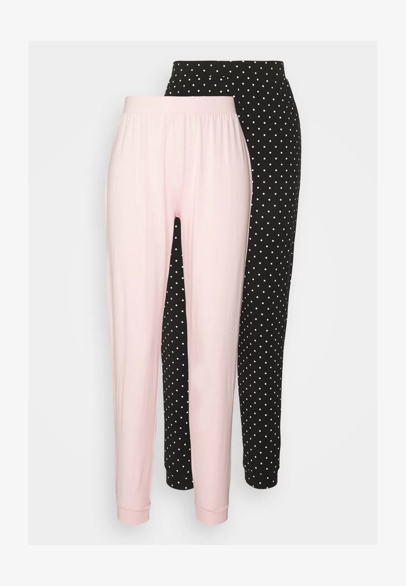 Anna Field 2 PACK - Nachtwäsche Hose - Black/white 5 Anna Field 2 PACK - Nachtwäsche Hose - Black/white – Bild 5