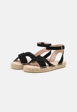 Anna Field LEATHER - Espadrille - Black -Anna Field 33bbca6e7c5f482fa6c9bbf4d4775864