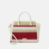 Anna Field Handtasche - Off-white/red