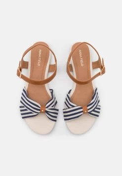 Anna Field Riemensandalette - Cognac/dark Blue 11 Anna Field Riemensandalette - Cognac/dark Blue -Anna Field 35b92850f1b0423dad1f514b426f1776