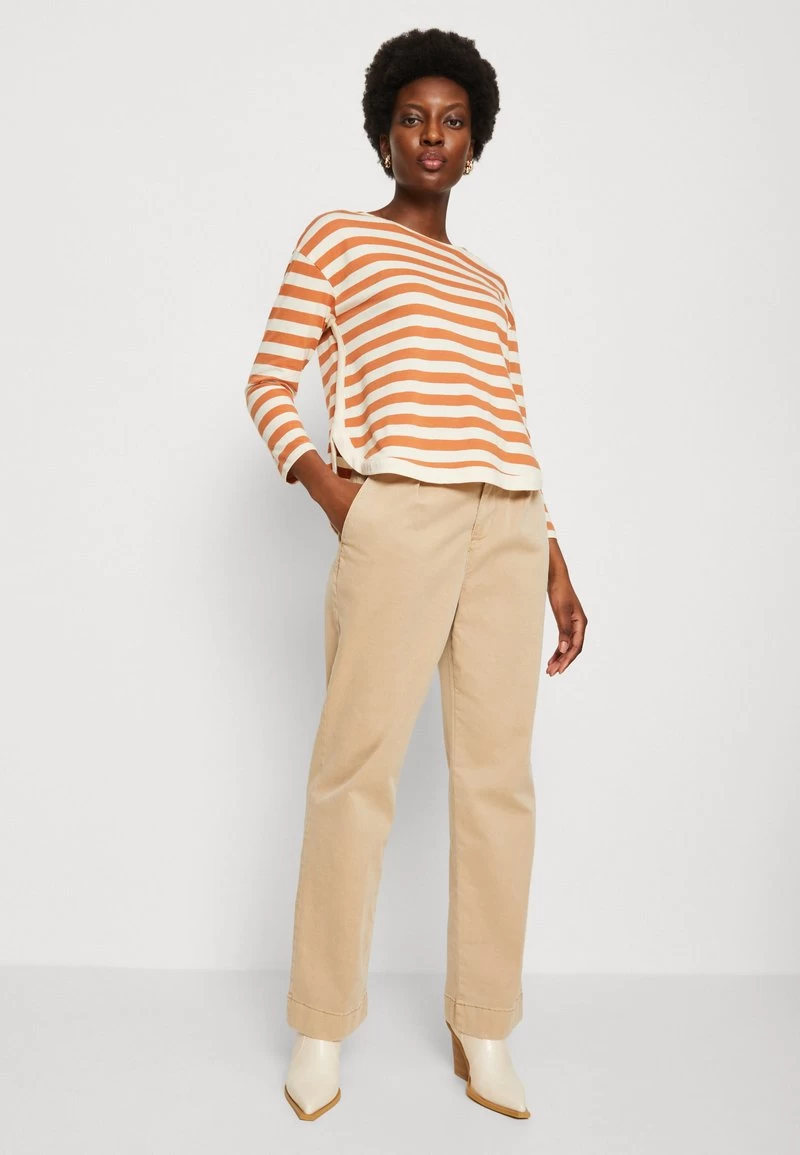 Anna Field Langarmshirt - White/apricot 4 Anna Field Langarmshirt - White/apricot – Bild 4