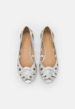 Anna Field LEATHER - Peeptoe Ballerina - Silver 11 Anna Field LEATHER - Peeptoe Ballerina - Silver -Anna Field 41d293fcbba948eb9fa8525a5ce0060d
