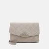 Anna Field LEATHER - Clutch - Taupe