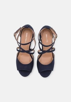 Anna Field Plateausandalette - Dark Blue 11 Anna Field Plateausandalette - Dark Blue -Anna Field 4fa3da29e73a46c2aca5981f62ee3a6c