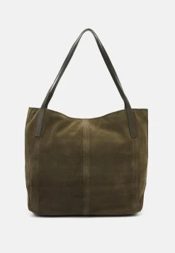 Anna Field LEATHER - Handtasche - Khaki -Anna Field 4fe33866136c4a0ab8fe51b79aefe216 1