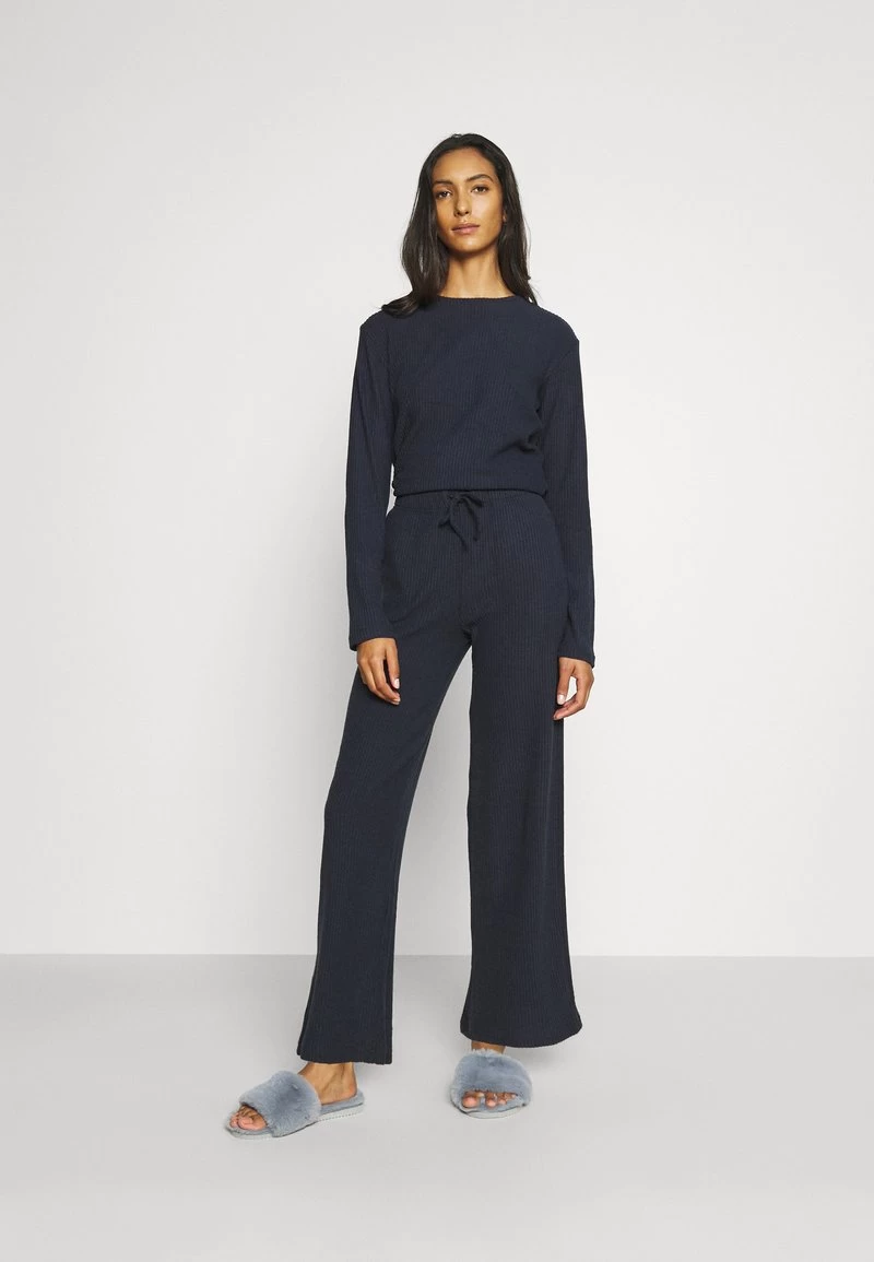 Anna Field RIB SLOUCH PJ SET - Nachtwäsche Set - Blue 2 Anna Field RIB SLOUCH PJ SET - Nachtwäsche Set - Blue – Bild 2