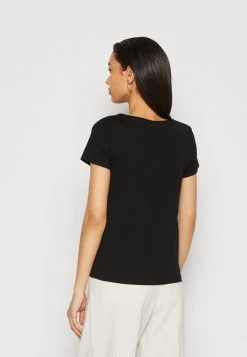 Anna Field 3 PACK - T-Shirt Basic - Black/white/mottled Light Grey -Anna Field 52b55584a4f34fd6b2a6e39ab82a4a70