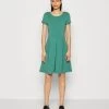 Anna Field Jerseykleid - Dark Green