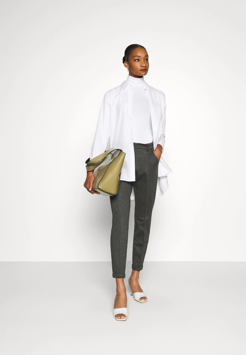 Anna Field 2 PACK - Langarmshirt - Black/white 1 Anna Field 2 PACK - Langarmshirt - Black/white