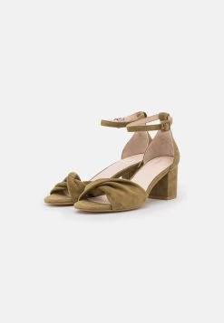 Anna Field LEATHER - Riemensandalette - Khaki -Anna Field 56441ff72ab8482a992cc604e547c877