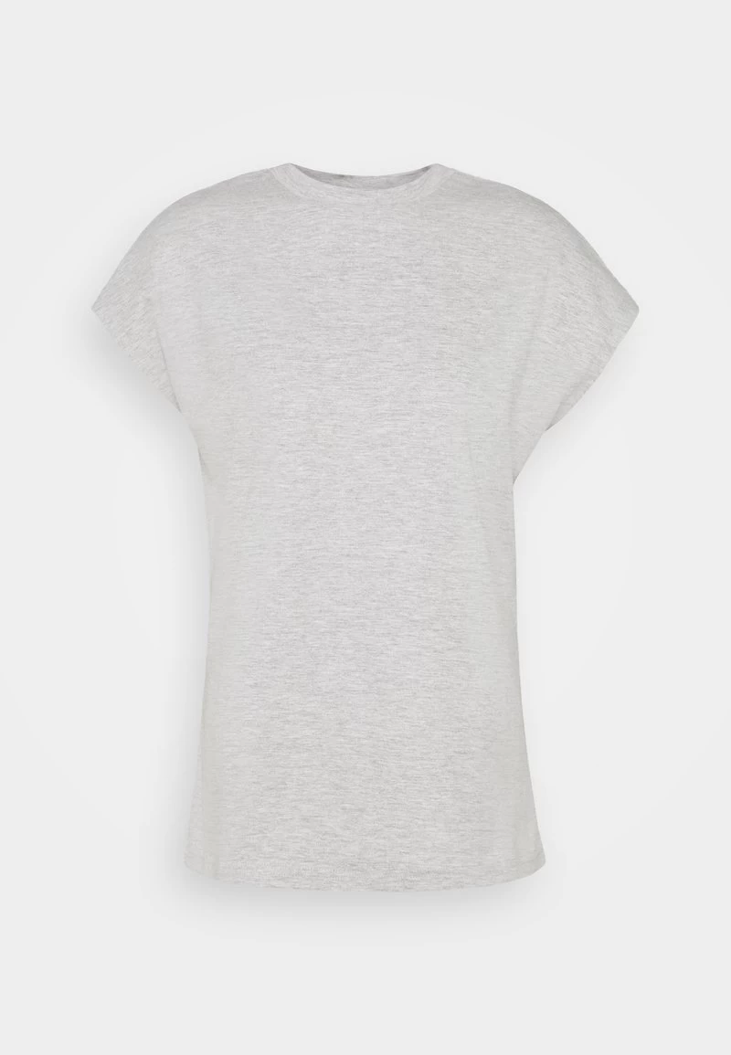 Anna Field T-Shirt Basic - Mottled Light Grey 4 Anna Field T-Shirt Basic - Mottled Light Grey – Bild 4