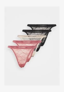 Anna Field 5 PACK - String - Black/nude/pink -Anna Field 5a382264ee554369832e13b8dbb4e290