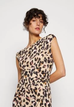 Anna Field Jerseykleid - Black/beige/multi-coloured -Anna Field 5e22627d08b34c298b5ad72270805ab1