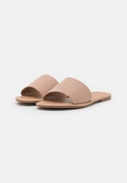 Anna Field 2 PACK - Pantolette Flach - Black/light Pink -Anna Field 5f3b11cb89b749509a96a7227e035c3e