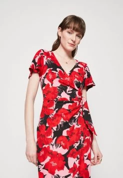 Anna Field Freizeitkleid - Red/pink -Anna Field 6033e0872d5e4507bfbc2bb3183cb212