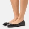Anna Field LEATHER - Klassischer Ballerina - Black