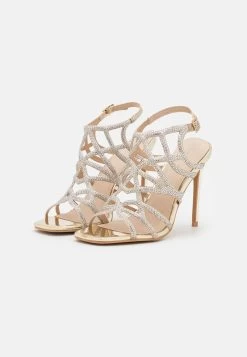 Anna Field LEATHER - High Heel Sandalette - Gold 8 Anna Field LEATHER - High Heel Sandalette - Gold -Anna Field 684878368bdd4ca7b43bae05e6542152