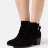 Anna Field LEATHER - Ankle Boot - Black