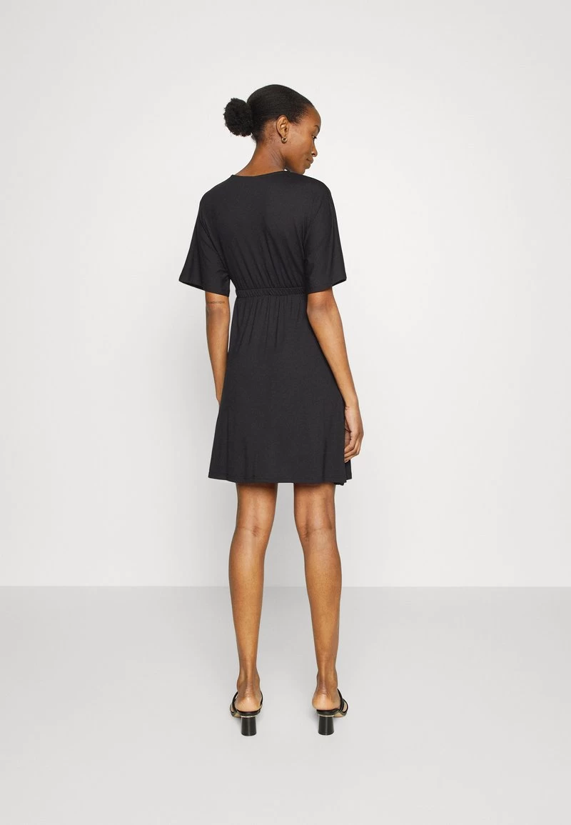 Jerseykleid - Schwarz 3 Jerseykleid - Schwarz – Bild 3