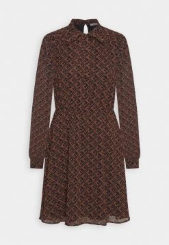 Anna Field Freizeitkleid - Black/brown -Anna Field 7134c265119c45acad02004ea813e89d