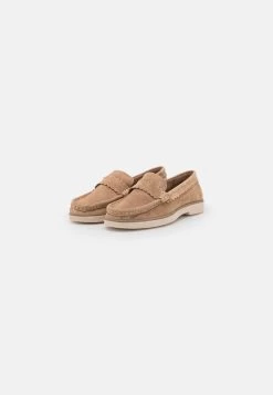 Anna Field LEATHER - Slipper - Beige -Anna Field 71b5b512c2694dc18c8b25a919fd1fc7