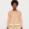 Anna Field Langarmshirt - White/apricot