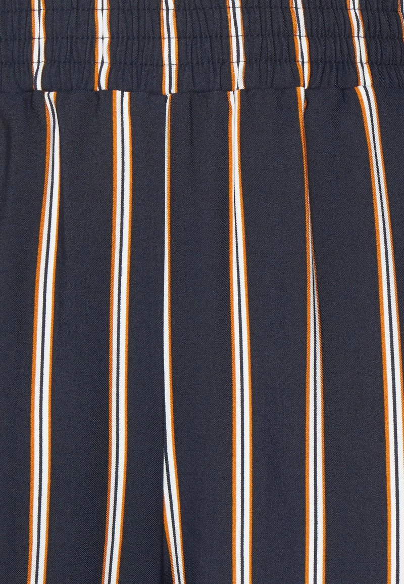 Anna Field Stoffhose - Dark Blue/brown/white 3 Anna Field Stoffhose - Dark Blue/brown/white – Bild 3