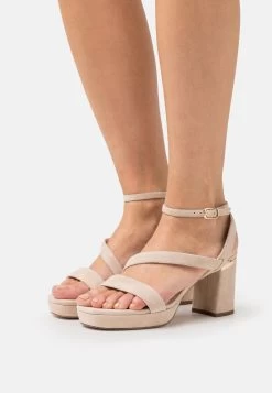 LEATHER - High Heel Sandalette - Light Pink