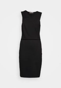 DRAPPED NECKLINE SMART BODYCON SLEEVELESS MINI DRESS - Jerseykleid - Black 10 DRAPPED NECKLINE SMART BODYCON SLEEVELESS MINI DRESS - Jerseykleid - Black -Anna Field 7e169e682756419492298dc1919a2371