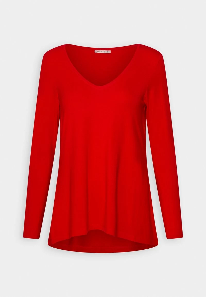 Anna Field Langarmshirt - Red 1 Anna Field Langarmshirt - Red