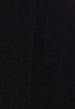 Anna Field RIBBED FOLD COLLAR - Strickjacke - Black 8 Anna Field RIBBED FOLD COLLAR - Strickjacke - Black -Anna Field 812a2b5b94464dad80bae2fb01fb6482